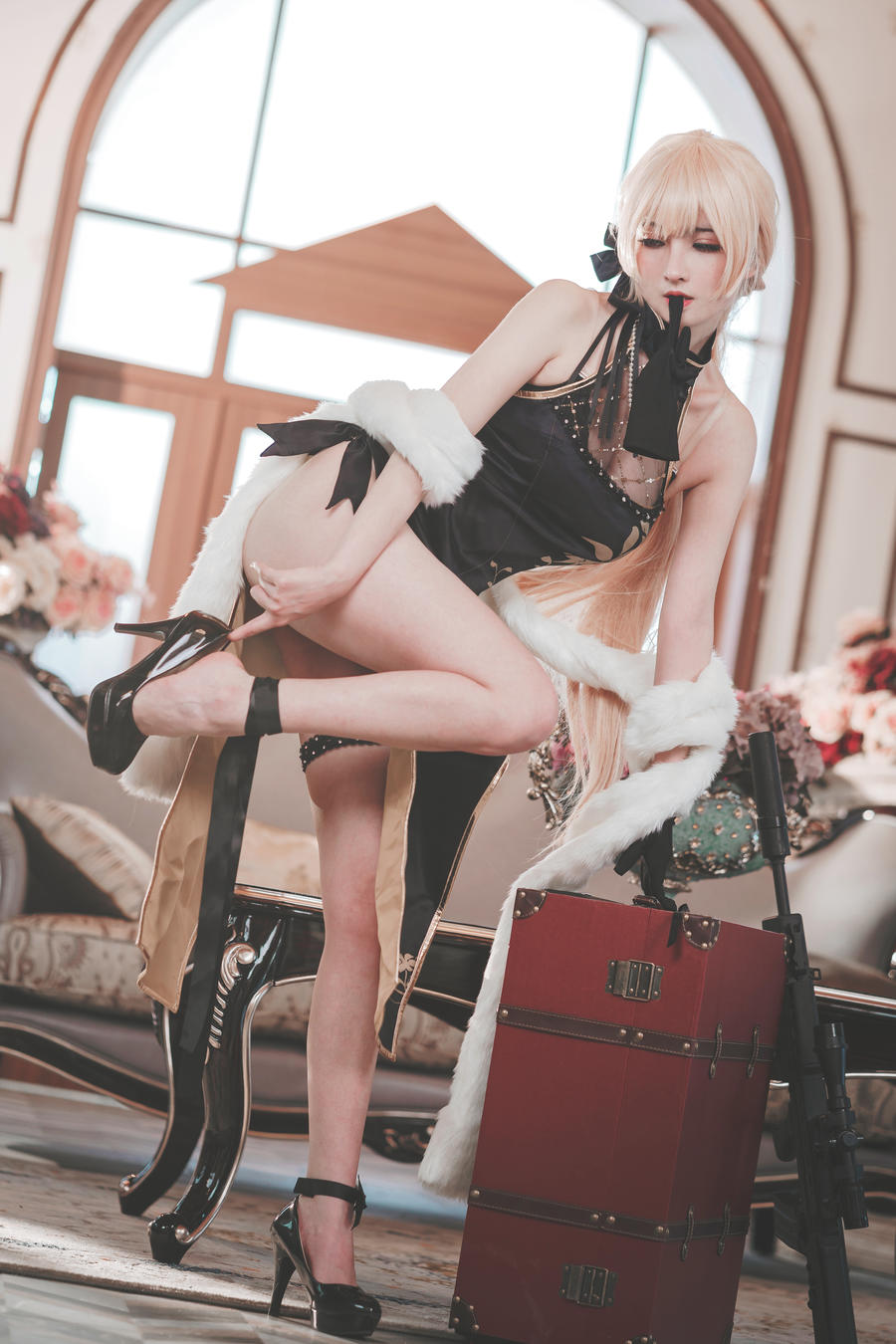Rioko凉凉子OTS-14cos图集_肉扣热热子少女前线cos正片插图4 Rioko凉凉子OTS-14cos图集_肉扣热热子少女前线cos正片插图4