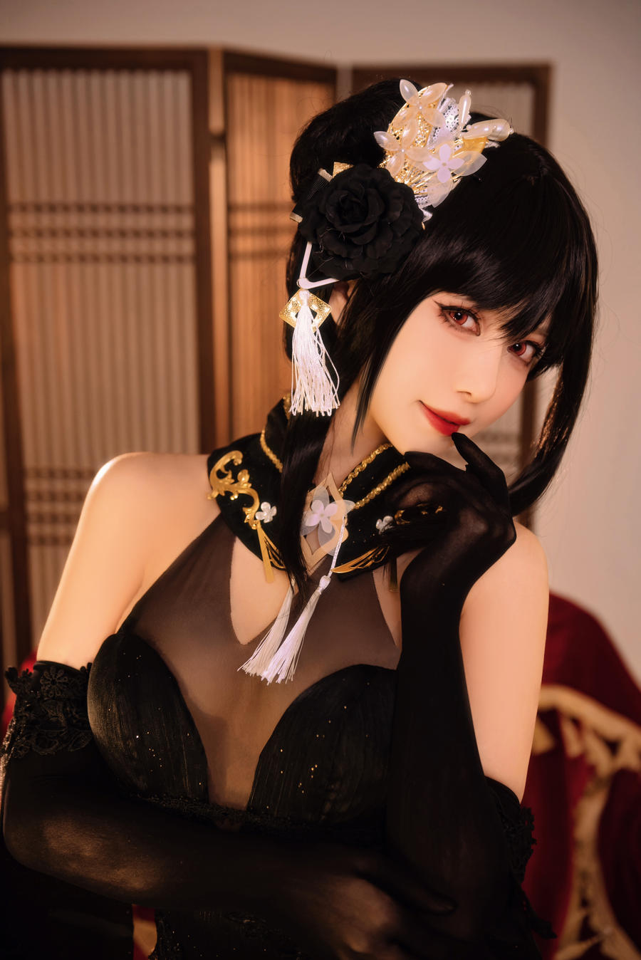 Shika小鹿鹿 – 碧蓝航线 镇海 奇奢华苑 [28P 196M]插图3