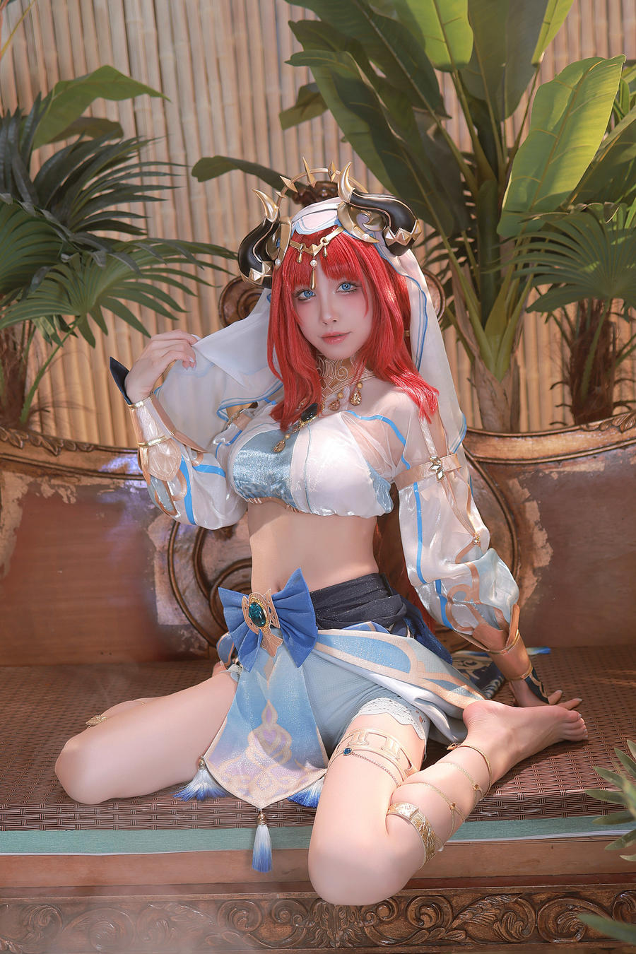 水淼aqua – 原神 妮露 [97P 135M]插图4