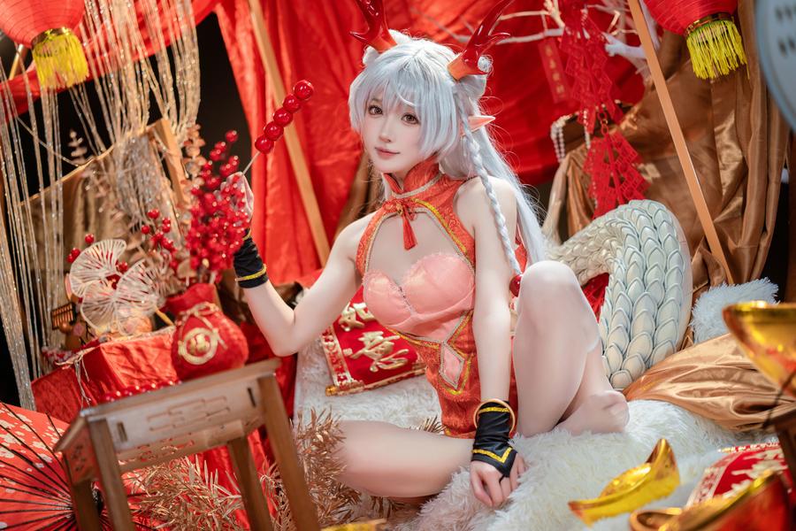 阿包也是兔娘 – 新春贺图 龙妹 [44P 1V]插图3