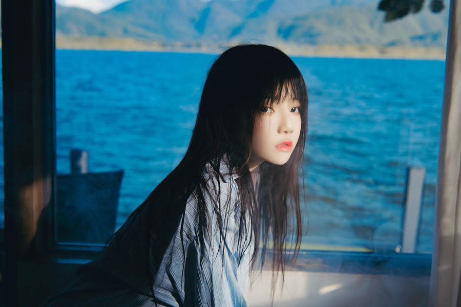 桜桃喵 – 蓝衬衫 [44P 1.15G]插图3