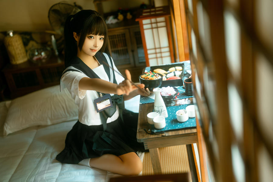 蠢沫沫 – 居家学妹 [22P 214M]插图3