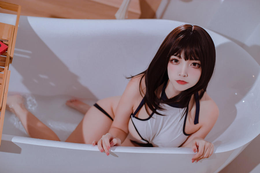 二佐Nisa – 私房 大象竞泳 [20P 124M]插图3