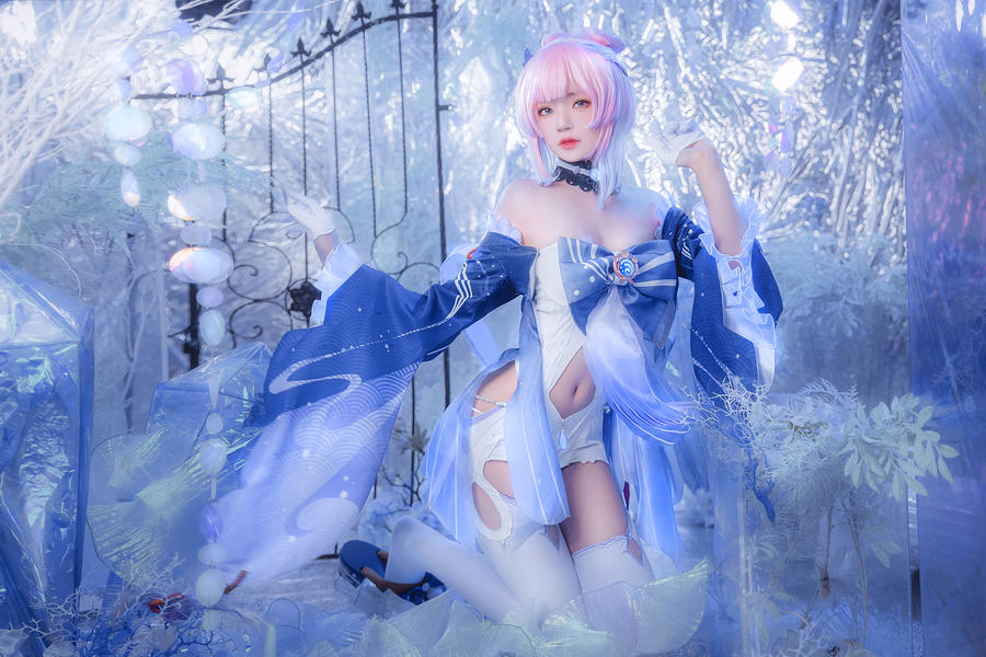 桜桃喵 – 原神 珊瑚宫心海 [29P 3V]插图3