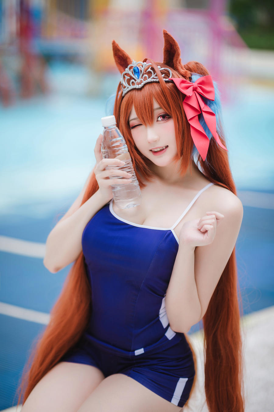 瓜希酱 – 赛马娘 大和赤骥 [30P 205M]插图5