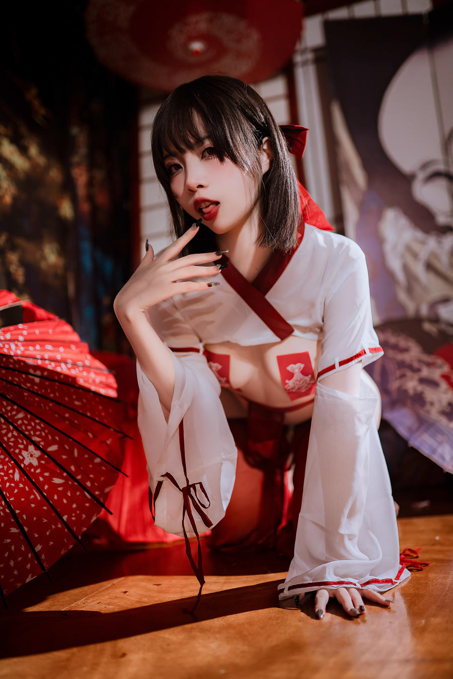 二佐Nisa – 私房巫女 [37P 429M]插图5