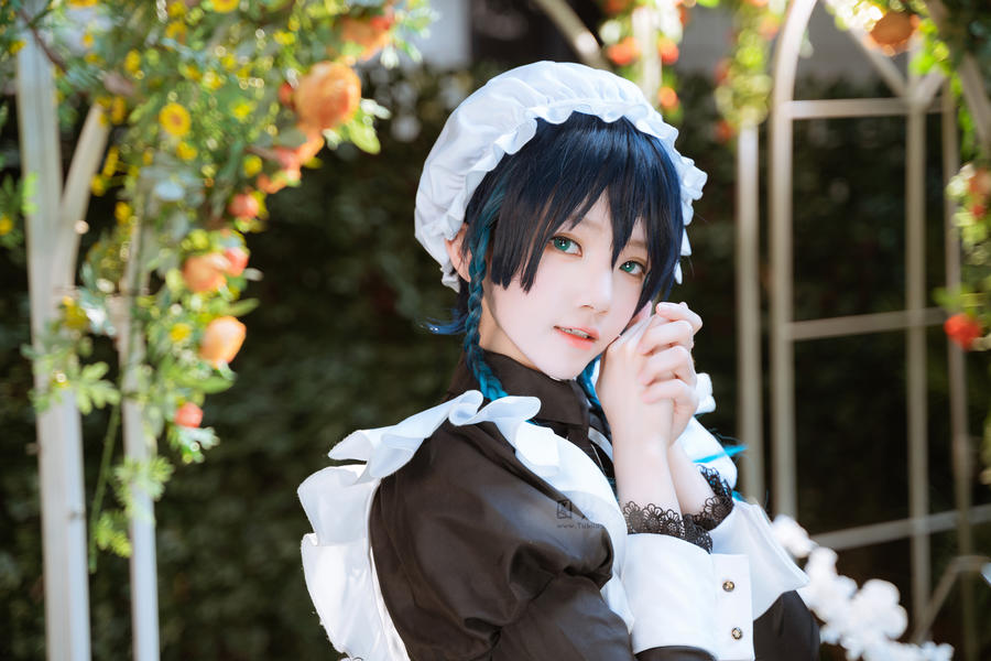 桜桃喵 – 温迪女仆+花絮 [26P 1V]插图3