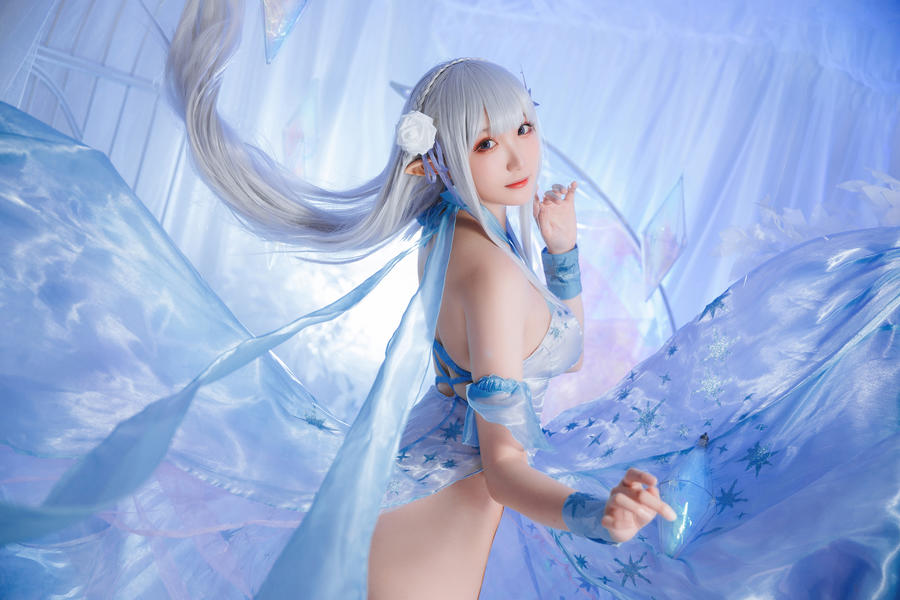 瓜希酱 – 爱蜜莉雅 水晶礼服  [28P 144M]插图3
