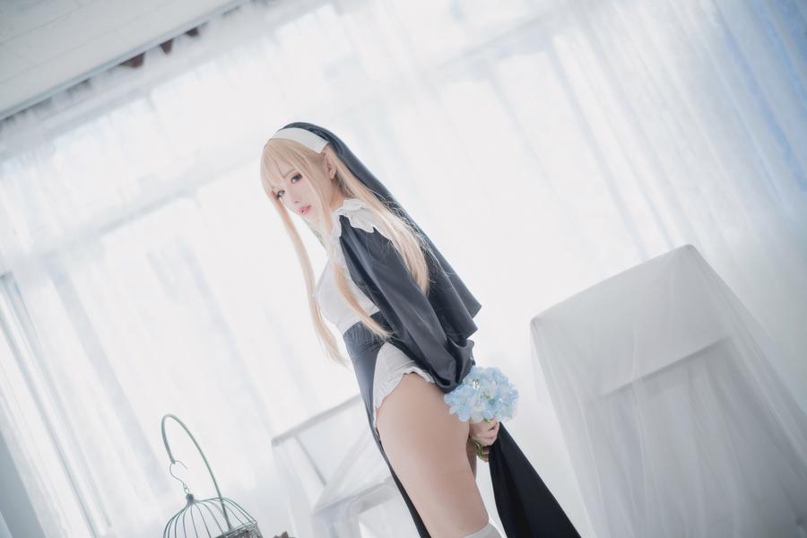 Shika小鹿鹿 – 修女 [16P 163M]插图3