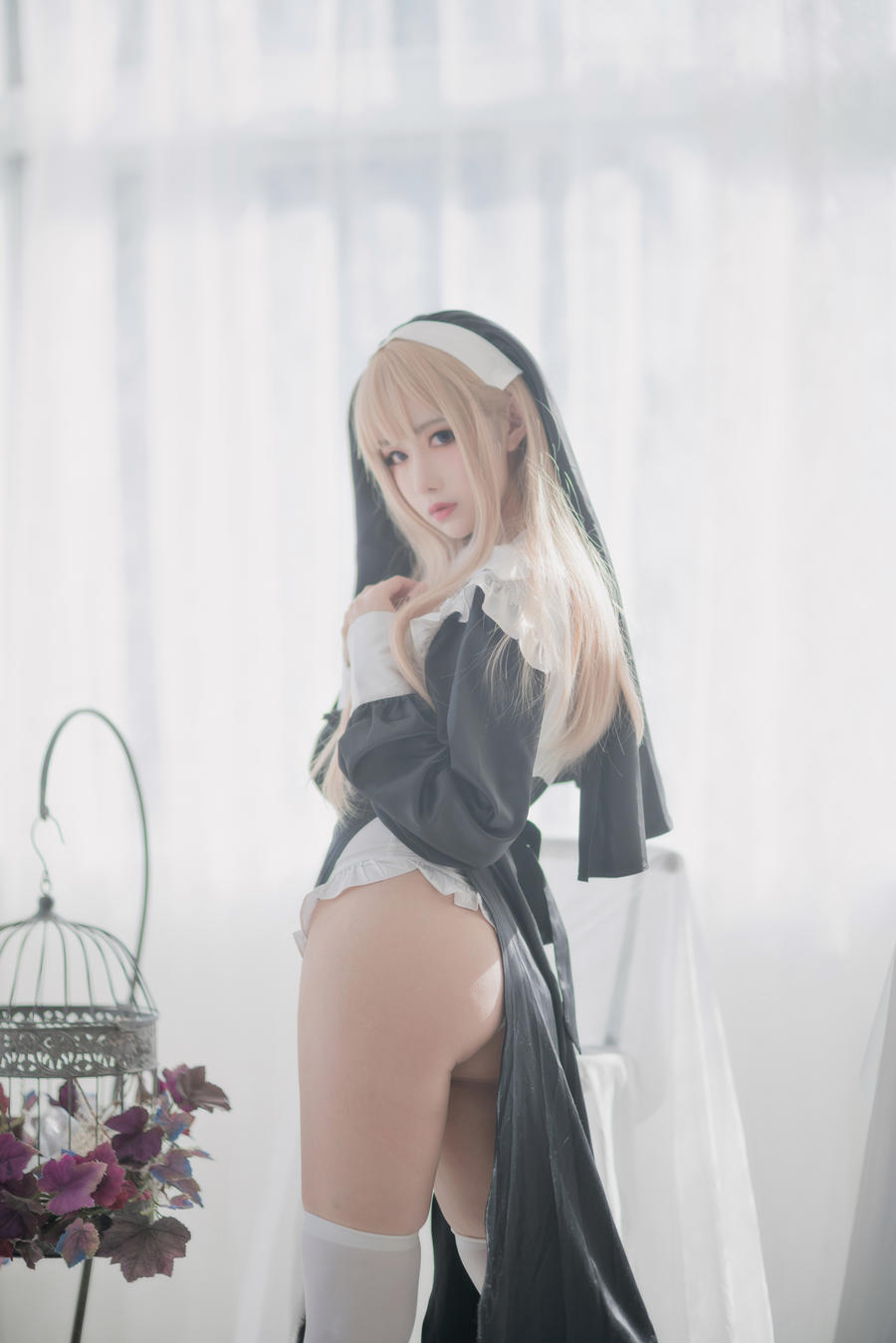 Shika小鹿鹿 – 修女 [16P 163M]插图4