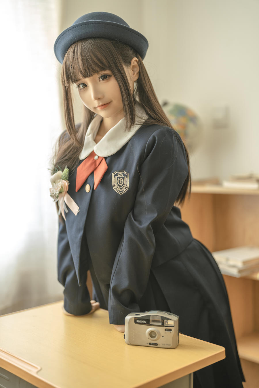 蠢沫沫小学妹cos写真新图欣赏|无创可贴作品集插图4