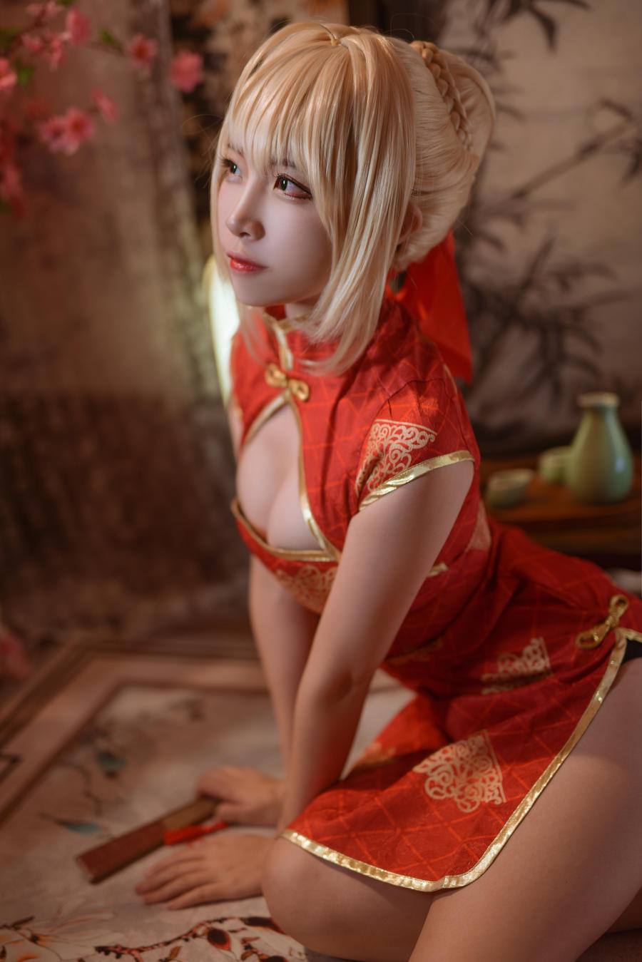 二佐Nisa-Fate尼禄旗袍cos图集在线欣赏插图5