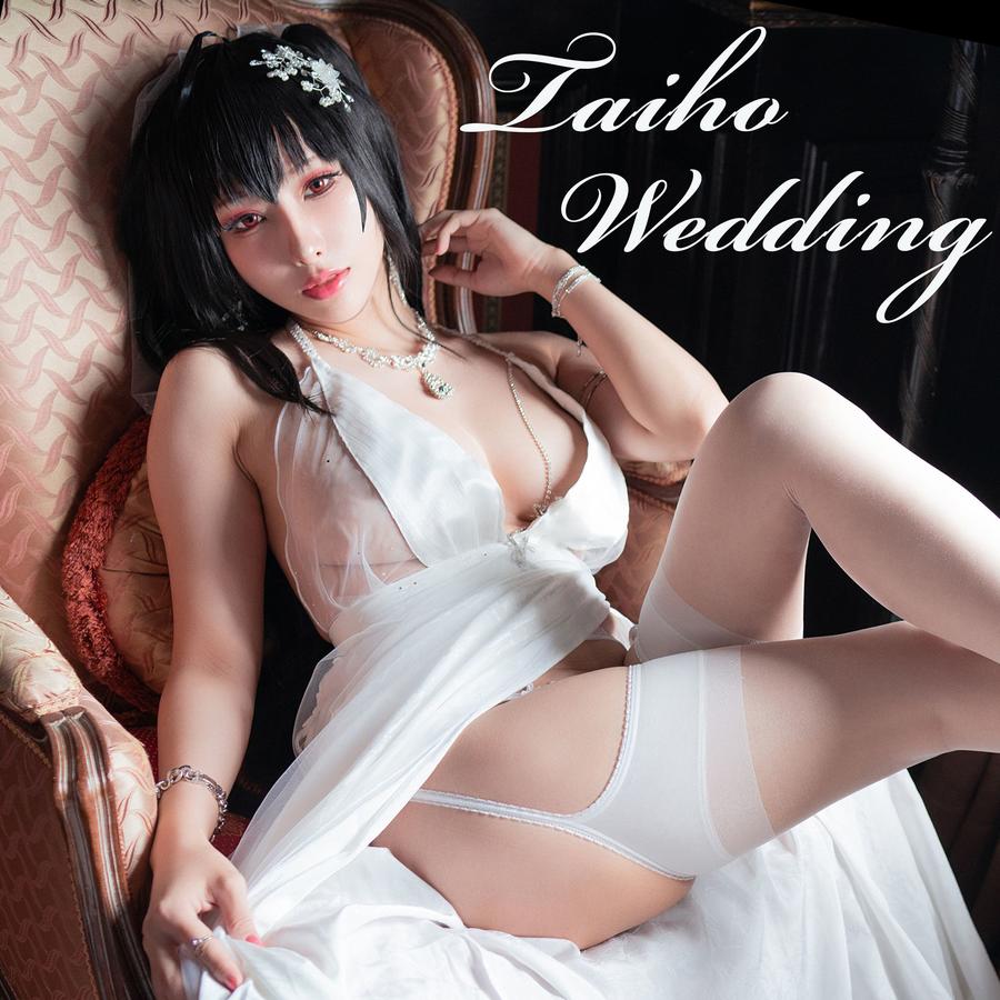 [雨波cosplay]雨波_HaneAme-Taihou Wedding(40P)插图5