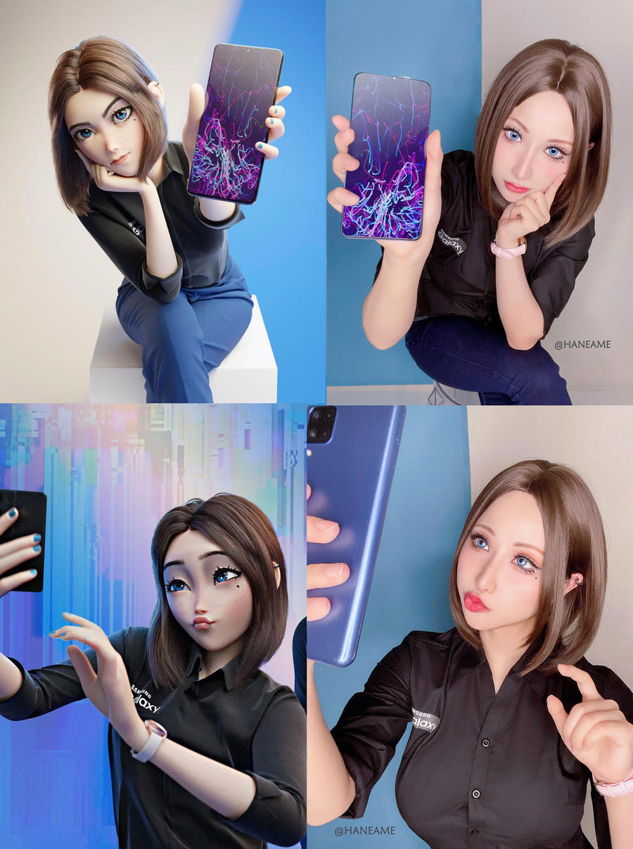雨波_HaneAme三星虚拟助理cos图包_雨波Samcosplay图片插图5
