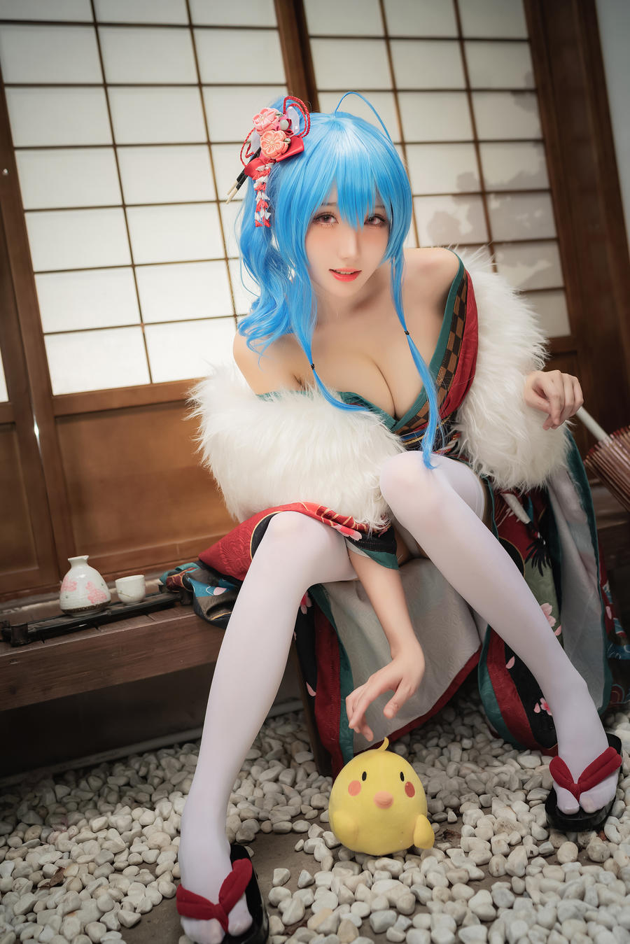 瓜希酱圣路易斯月下之饮cos正片[碧蓝航线cosplay欣赏]插图5