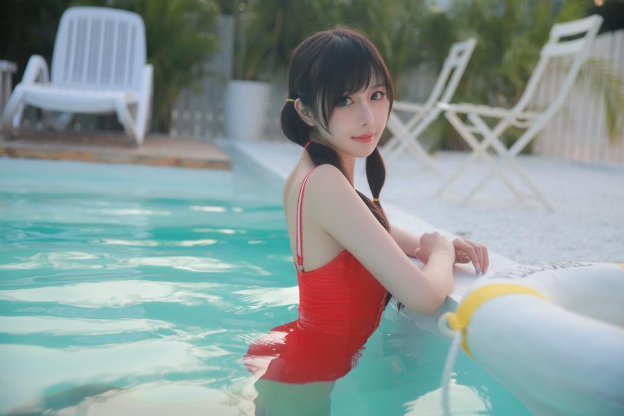 Shika小鹿鹿P1泳装两套合集|你沦陷了吗？插图3