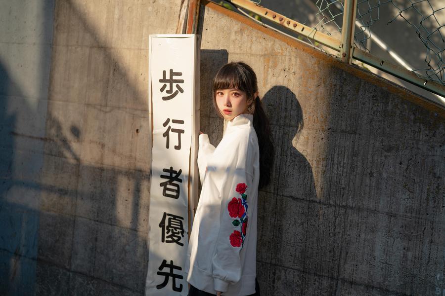 Shika小鹿鹿板桥拍摄的一组美图|为什么有人说她穿的是JK插图3