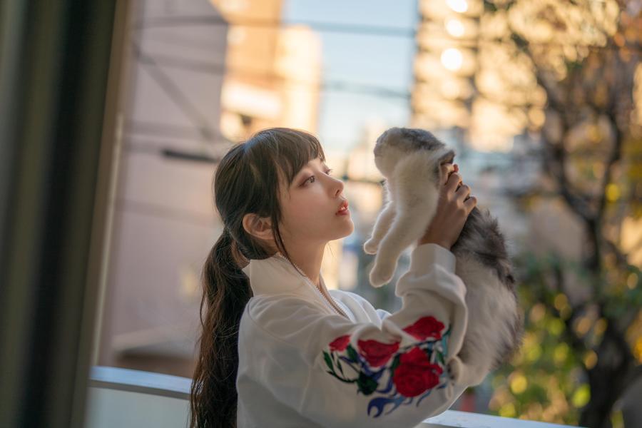 Shika小鹿鹿板桥拍摄的一组美图|为什么有人说她穿的是JK插图5