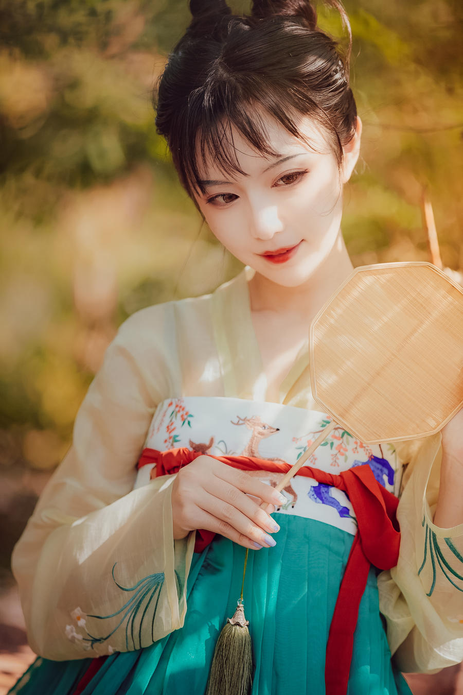 Shika小鹿鹿中秋古风高清照片鉴赏|不同的颜色，不同的心情插图5