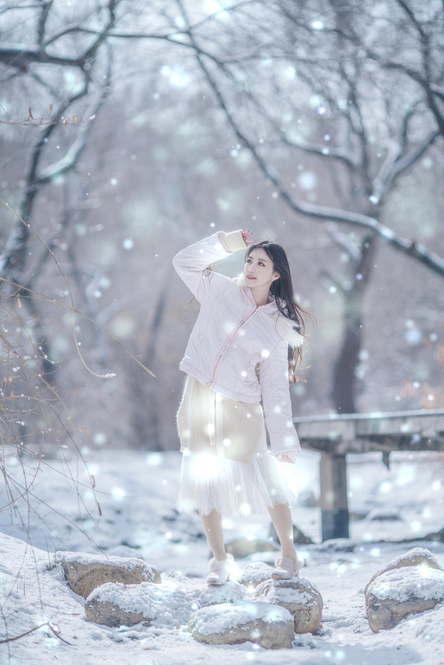 Shika小鹿鹿雪景写真图包[小鹿鹿美图]插图4