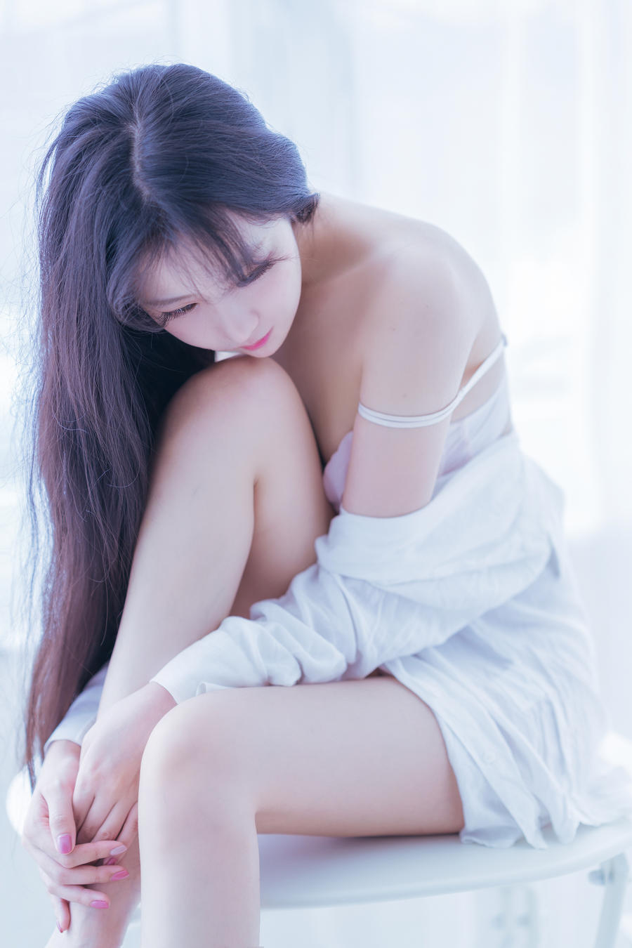 Shika小鹿鹿-白衬衣[13P-85.8M]插图4