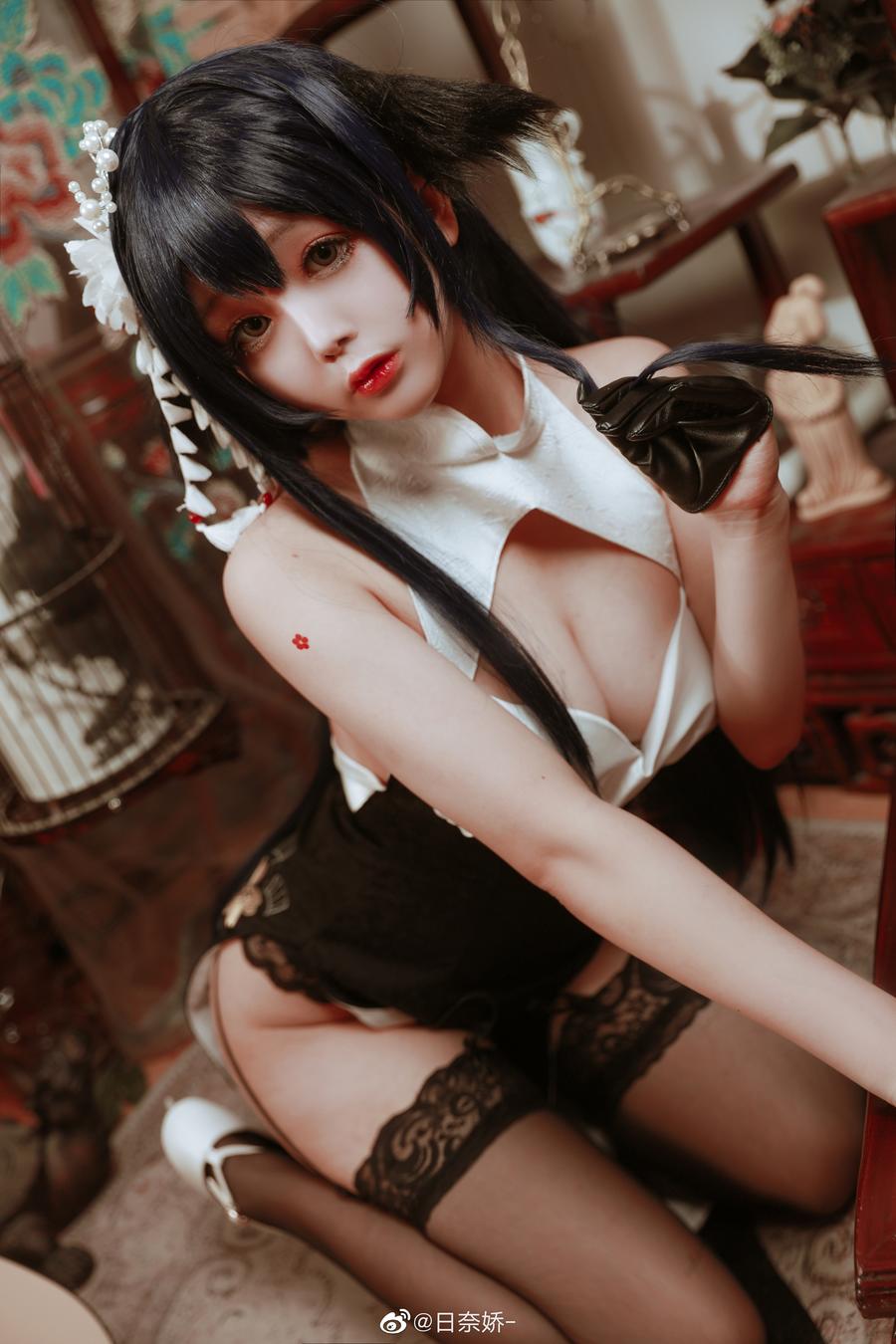 日奈娇cos碧蓝航线吾妻旗袍写真套图[椎名莜旗袍合集]插图4
