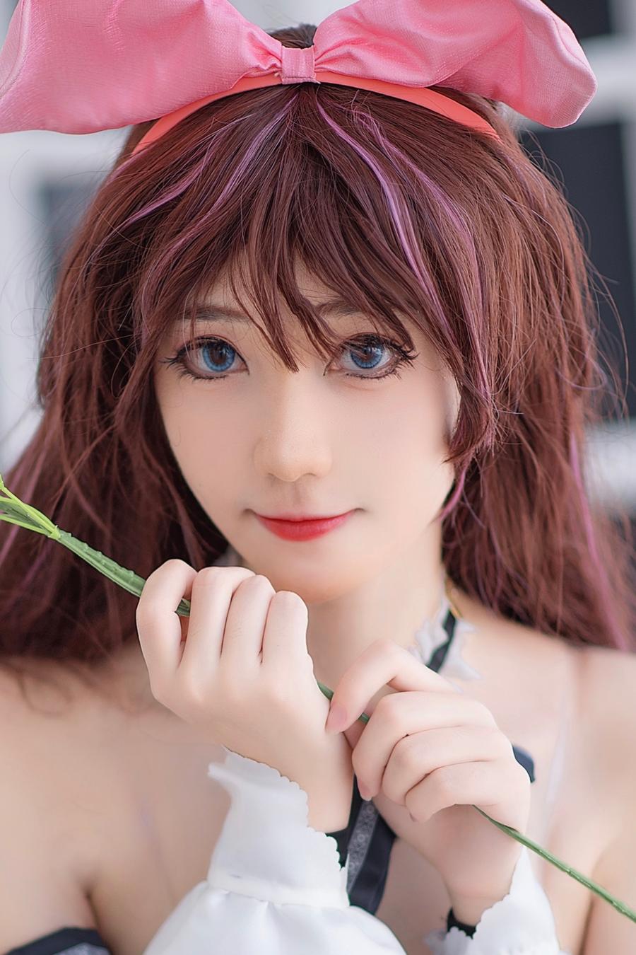 南桃Momoko爱礼服cos写真套图|这就是赤裸裸的爱插图4