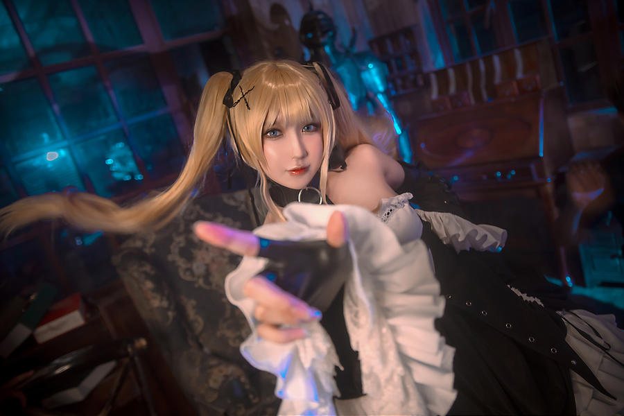 阿包也是兔娘玛丽萝丝cos图集[死或生cosplay图片]插图3