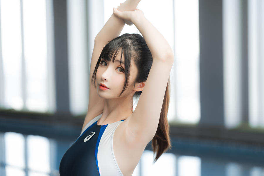 rioko凉凉子游泳部xj的特训时间写真图片和视频插图3
