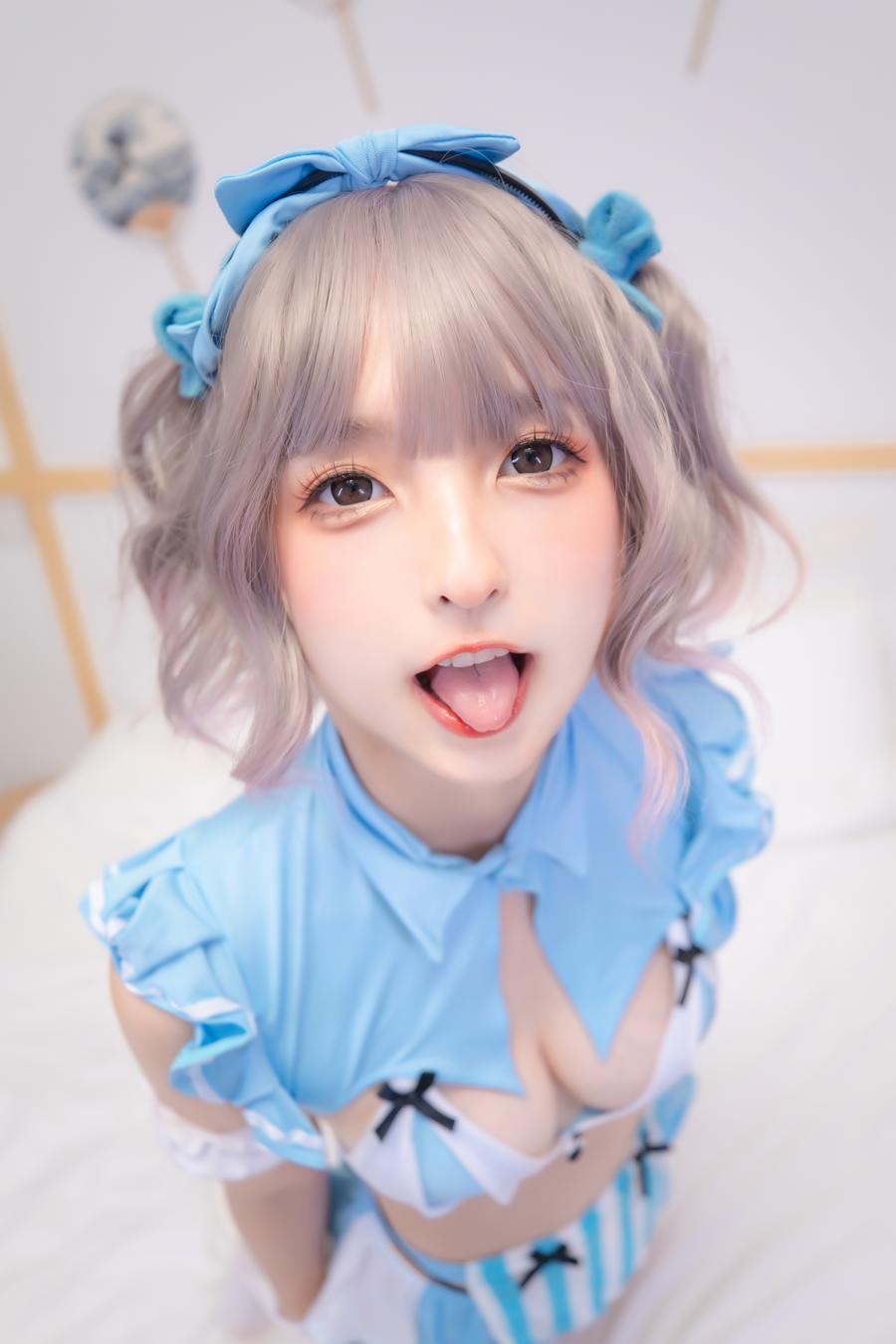 神楽坂真冬蓝调女仆写真图包[神楽坂真冬全集]插图3