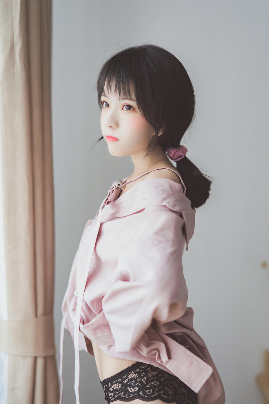 coser桜桃喵情书写真图包[桜桃喵温柔图集]插图3