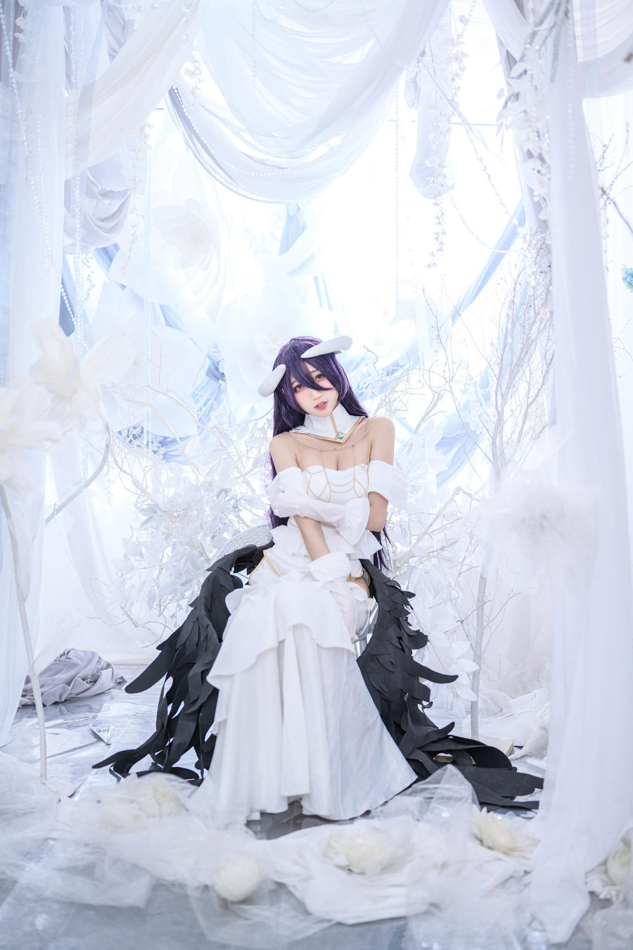 周叽是可爱兔兔雅儿贝德cos图包[周叽是可爱兔兔cosplay]插图3