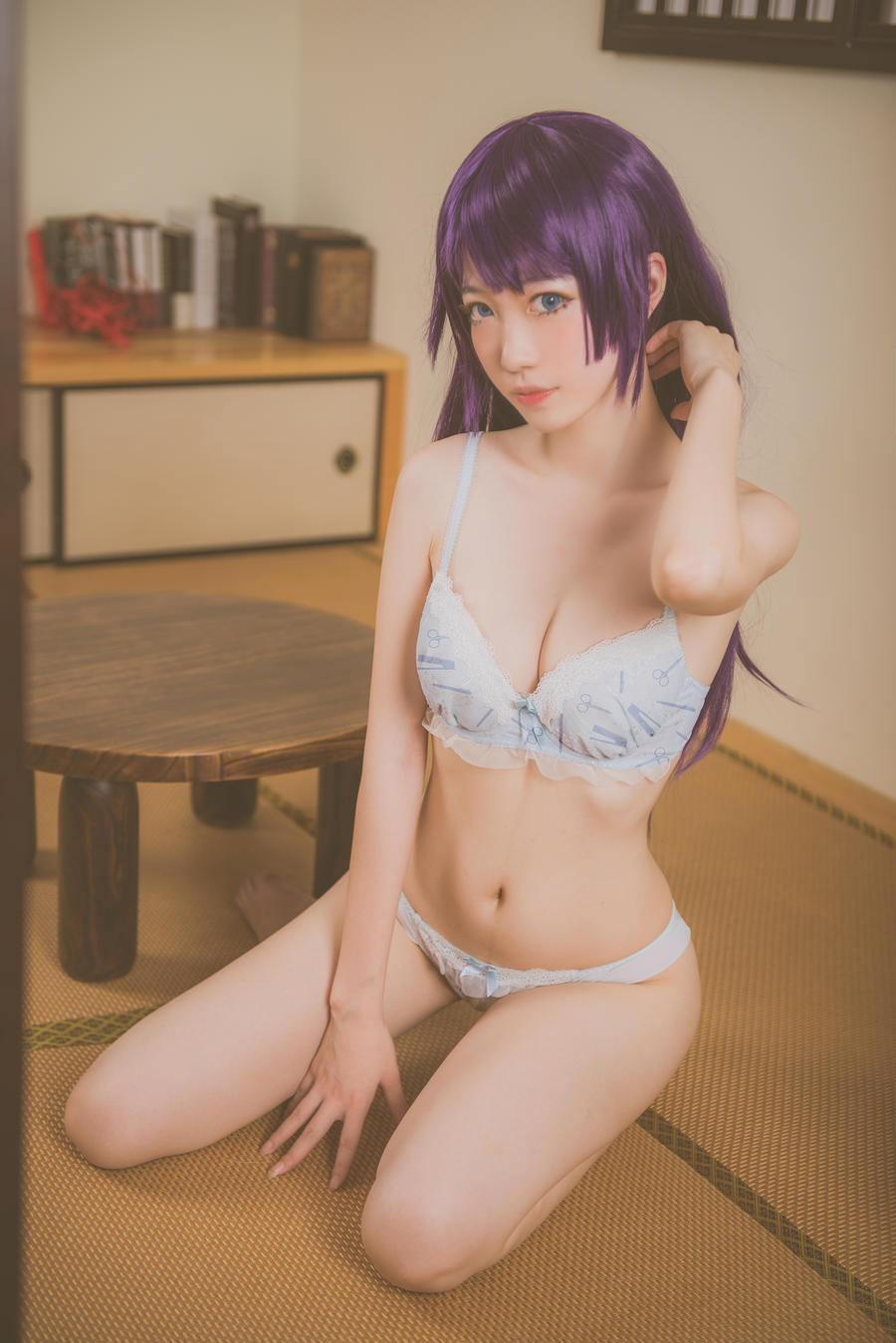 [妖少]coser妖少战场原黑仪cosplay图片图库[物语系列]插图3