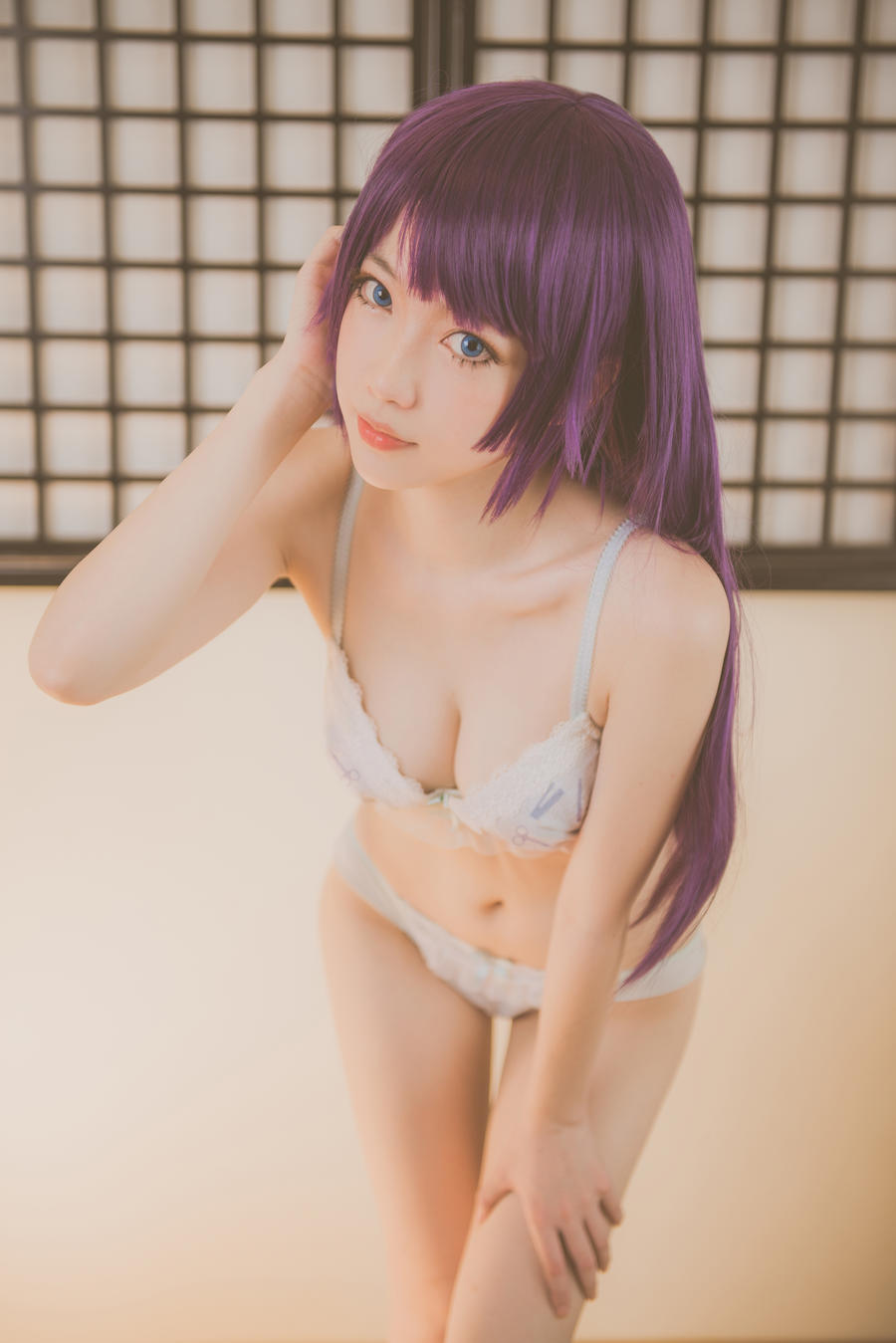 [妖少]coser妖少战场原黑仪cosplay图片图库[物语系列]插图4