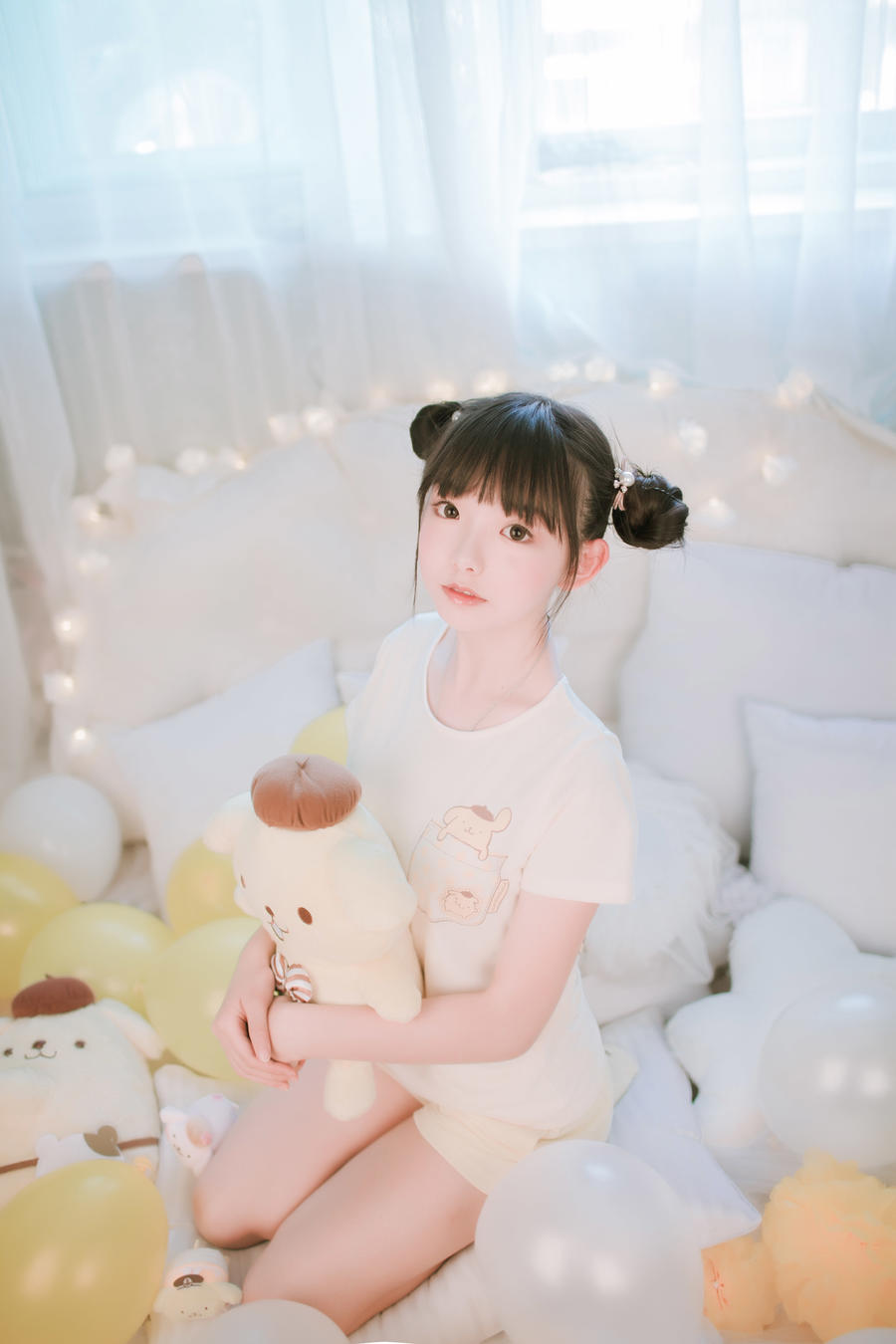 樱群布丁狗写真图片图集[樱群写真套图]插图1