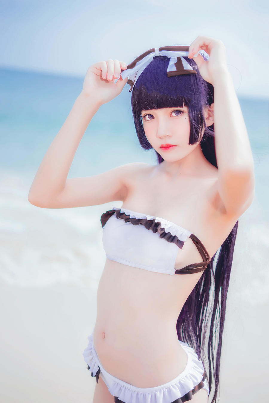 桜桃喵五更琉璃泳装cosplay套图图集[我的妹妹哪有这么可爱]插图5