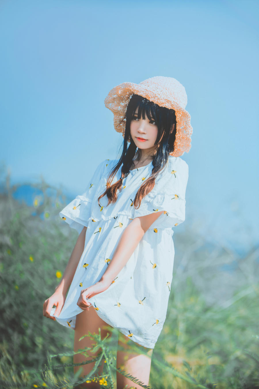[桜桃喵]cosplayer桜桃喵田野写真作品图集插图5